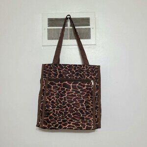 Giraffe Print Tote Bag